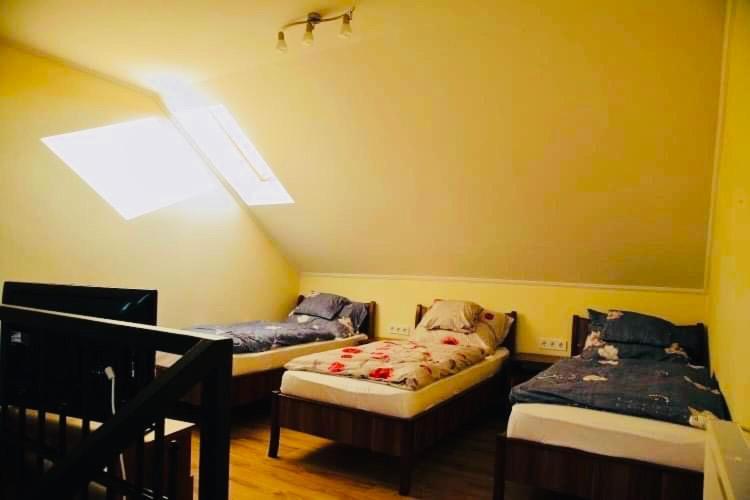 Viktor Vendeghaz Es Apartmanhaz Baktaloranthaza Buitenkant foto